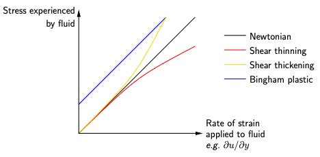 Non-Newtonian fluids